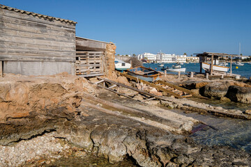 boca de s’Estany des Peix, Formentera, Pitiusas Islands, Balearic Community, Spain