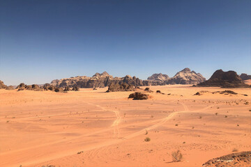sand dunes in the desert