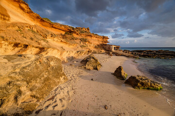 Es Caló des Mort, Formentera, Pitiusas Islands, Balearic Community, Spain