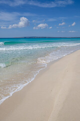 Es Arenals, Migjorn beach, Formentera, Pitiusas Islands, Balearic Community, Spain