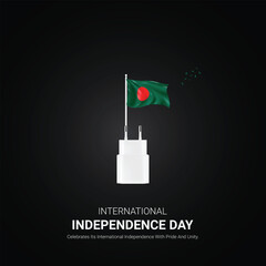 bangladesh independence day. bangladesh independence day creative ads design March 26. vector, 3D illustration. 