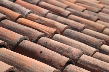 old roof tiles