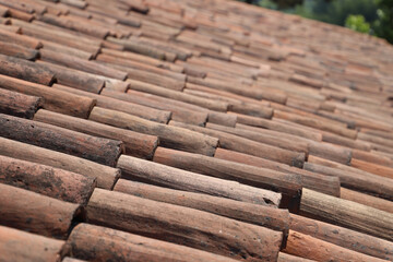 old roof tiles
