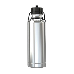 , Empty blank Glossy Reusable Water Bottle png