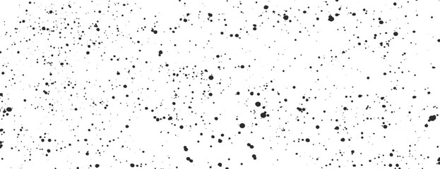 Grunge old dot brush texture empty background banner or poster design with macro, white, droplet, vector illustration