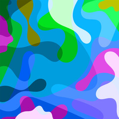 Colorful Abstract background design, vector art