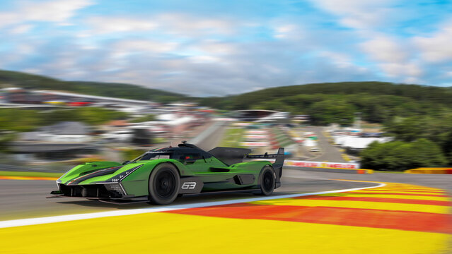 lamborghini sc63 lmp racecar testdrive spa belgium
