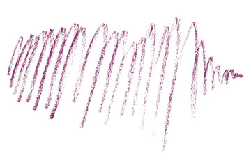 dark purple pencil strokes isolated on transparent background