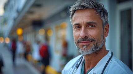 Obraz premium Hospital doctor 