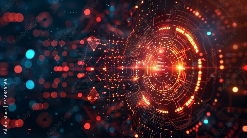 Poster showcase the fusion of organic and digital elements in backgrounds, emphasizing the holistic approac