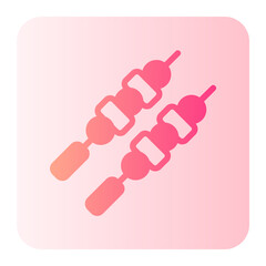 skewer gradient icon