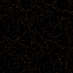 abstract pattern with dotted lines beige dots on black wall texture for fabric banners surface design packaging wrapping paper wallpaper vector illustration