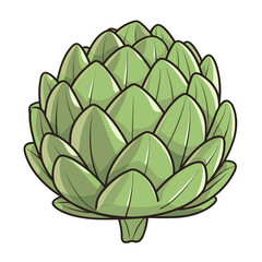 Obraz premium Vegetable icon png - minimalist simple fresh vegetable illustration clipart icon vector jpg png white background that have some abstact clear vibes.