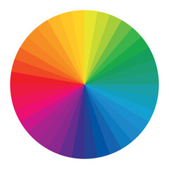 Obraz premium Color Wheel (radiant rainbow)