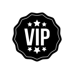 Vip icon vector. Very important person illustration sign. club symbol or logo. - obrazy, fototapety, plakaty