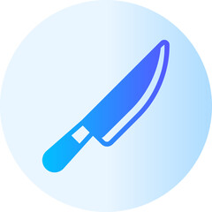 knife gradient icon