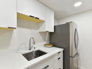 Modern residential kitchen interior