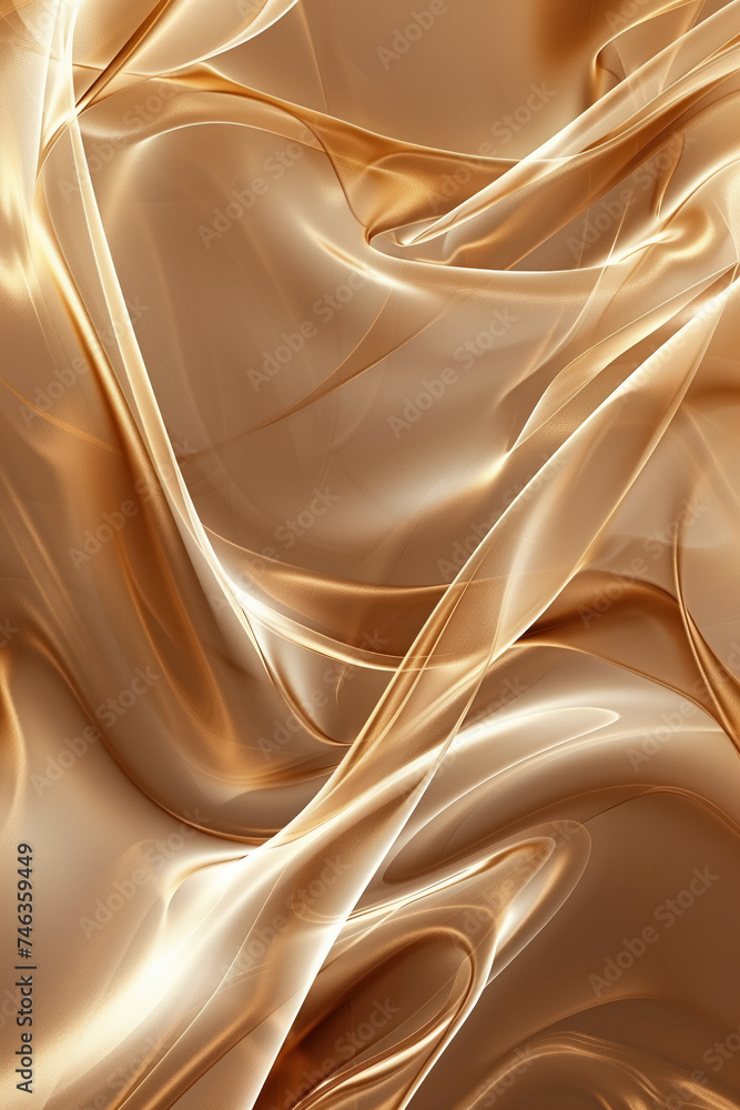 Poster abstract background with reflections and caustics. hi-tech. futuristic background image. created wit