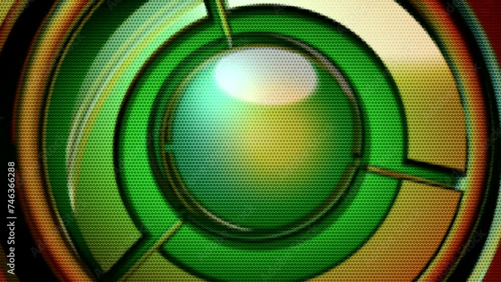 Poster animated moving motion background showing planet earth from space