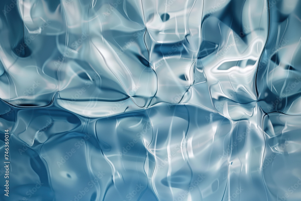 Poster abstract background with reflections and caustics. hi-tech. futuristic background image. created wit