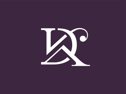 DK or KD logo classic modern mature serif style. Luxurious and exclusive appearance. Best for your fashion, retail, attorney and law company, business consultancy, personal brand, or monogram wedding.