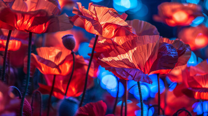 Mohnblumen (Poppies) - Colorful.