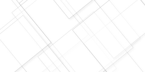 Abstract background with lines, White color technology concept geometric line vector background. Modern Abstract white background with layers of textured white transparent material in triangle design.