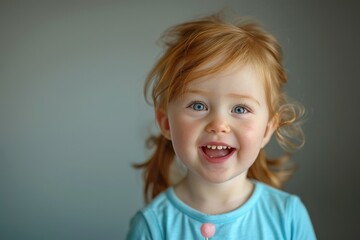 Child Smiling Close Up