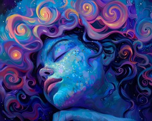 Fototapeta premium Narcolepsy peer education program awareness in slumber wakefulness in learning