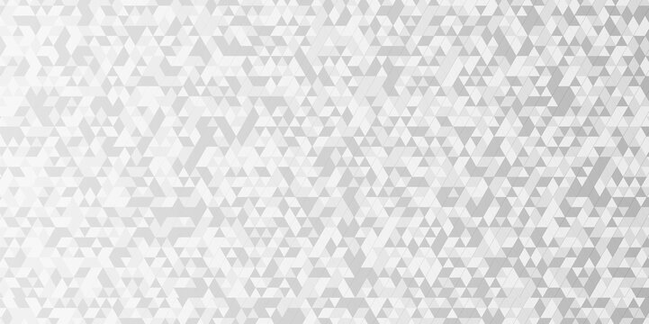 	
Abstract geometric pattern Gray and White Polygon Mosaic triangle Background, business and corporate background. Minimal diamond vector element metallic chain rough triangular low polygon backdrop.