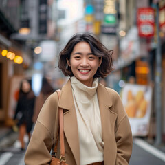 portrait of a person in a street