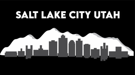 Fototapeta premium Salt Lake City Utah united states