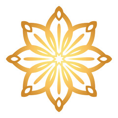 Islamic Ornament. Persian motif. Arabic pattern. Eid Mubarak element