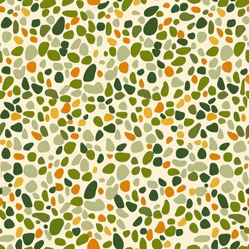 Seamless terrazzo texture avocado pattern high resolution 4k, colorful terrazzo for design, architecture, and 3d. HD realistic material polished, surface tileable for creative work and design