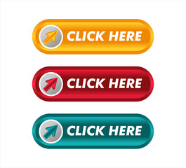 click here button vector colorful 