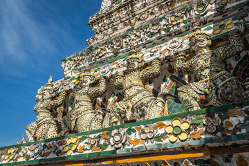 Wat Arun Ratchawararam Ratchawaramahawihan, Bangkok, Thailand