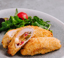 Donkatsu, pork cutlet with sauce