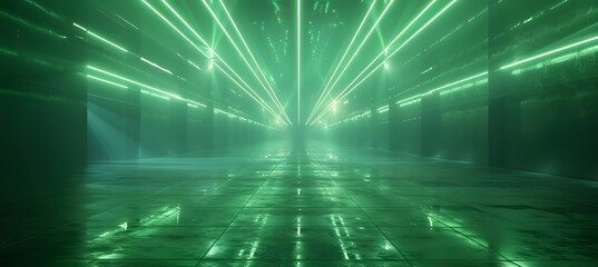 green light emitting lasers