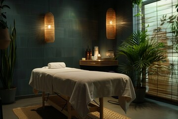 luxury spa room