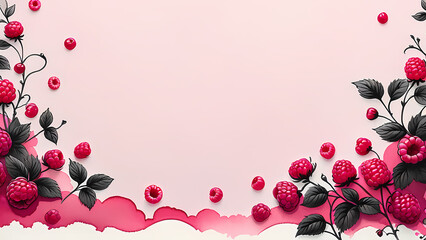 background with berries