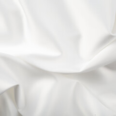 Elegant luxurious white silk with soft waves can use as wedding background.