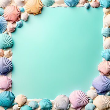 seashells on the beach
