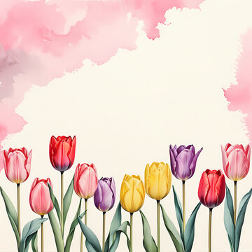 bouquet of tulips