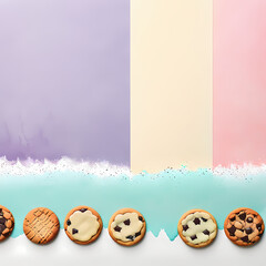cookie background card