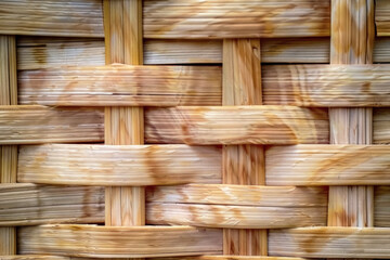 The Softness and Fiber Patterns of Rattan Texture.