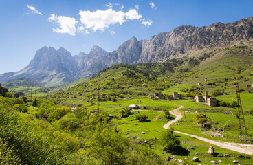 Egikal complex of battle towers in Ingushetia