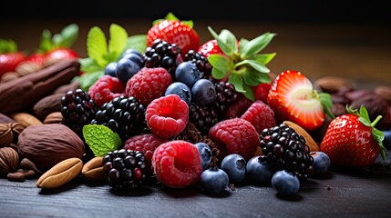 Rich Sources of Natural Antioxidants in Healthy Diet: Fruits, Vegetables, Nuts, and Cocoa Powder
