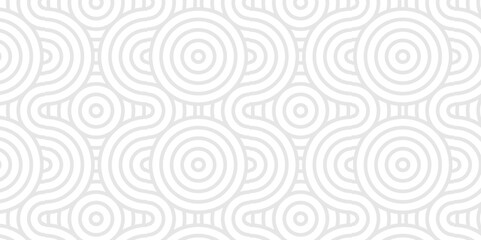 Vector overlapping Pattern. Minimal abstract diamond waves vintage style spiral pattern circle wave line. gray seamless tile stripe geomatics overlapping create retro square line backdrop background.