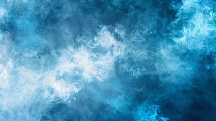 Fototapeten Abstract blue mist background. © Data