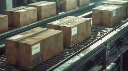 parcel sorting process